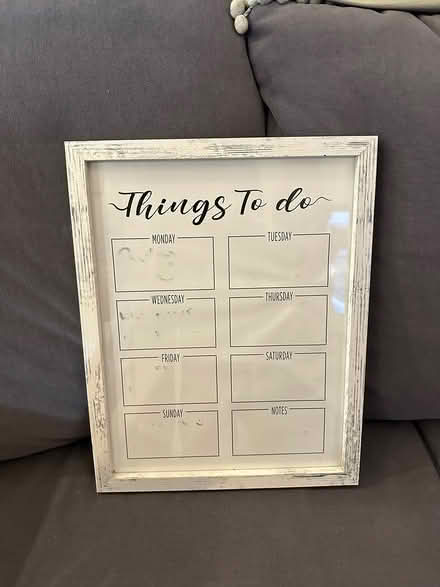 Photo of free To do list white board (Williamsburg) #1