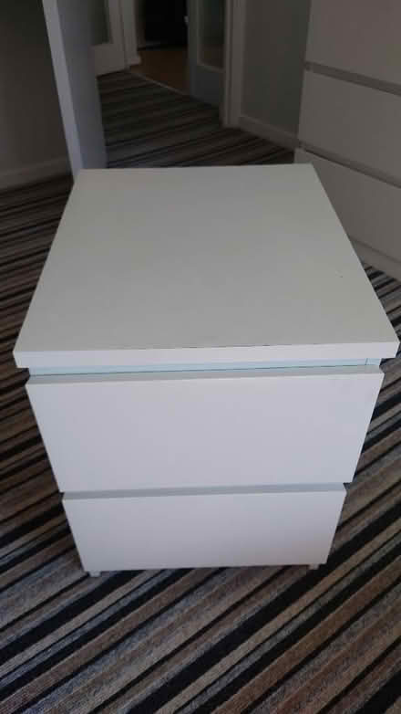 Photo of free White Bedside Table (Hutton CM13) #1