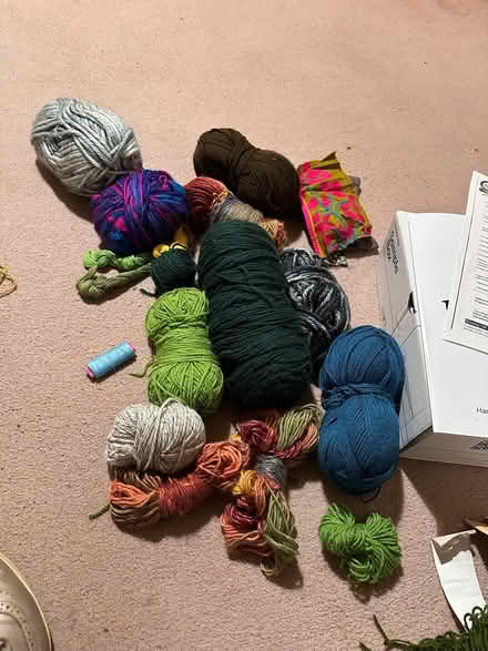 Photo of free Wool and embroidery thread (Golden Triangle NR2) #1