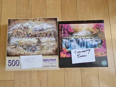 Photo of free Missing piece puzzles (Sevenhills) #3