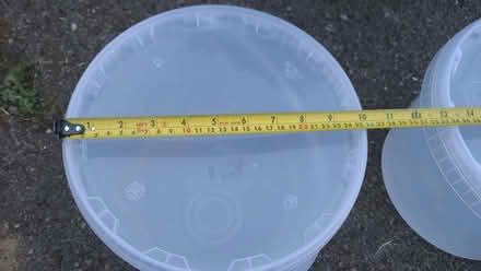 Photo of free Plastic storage tubs with lids (Highworth SN6) #3