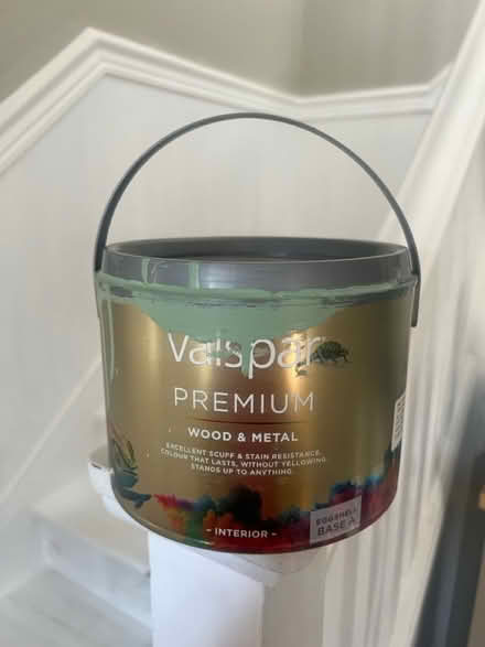 Photo of free Nearly full light green paint (Enfield N21) #1