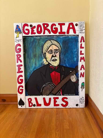 Photo of free Primitive art Gregg Allman (McKennan Park) #1