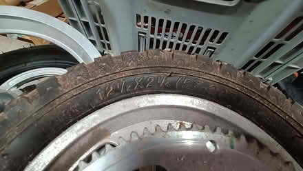 Photo of free 12 1/2 inch wheels and DC motors (St Annes BS4) #3