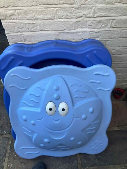 Photo of free Small plastic sandpit or paddling pool (Hampton Hill TW11) #1