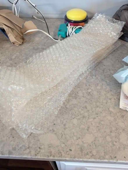 Photo of free Bubble wrap strips (63rd& main, DG) #1