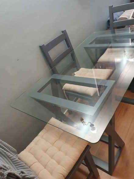 Photo of free Dinner table - no chairs (Epsom KT19) #2