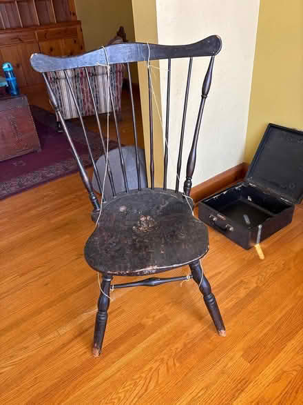 Photo of free Old Windsor chair (McKennan Park) #1