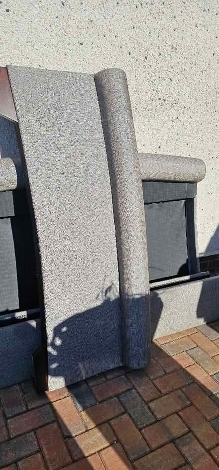 Photo of free Double bed frame (Vale LA1) #2