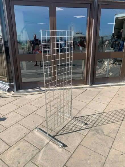 Photo of free 19 x display stands. Chrome (BN1) #1