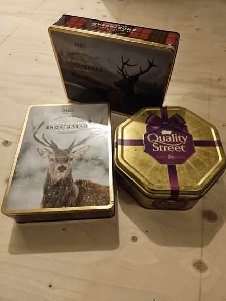 Photo of free Assorted metal tins (York YO10) #1