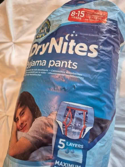 Photo of free Boys age 8-15yrs dry-nites (Dunfermline KY11) #1