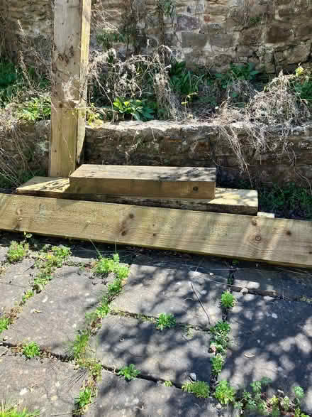 Photo of free Garden sleepers (Cotham BS6) #3