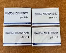 Photo of free Universal Indicator Paper, pH1-14 (Sunland) #1