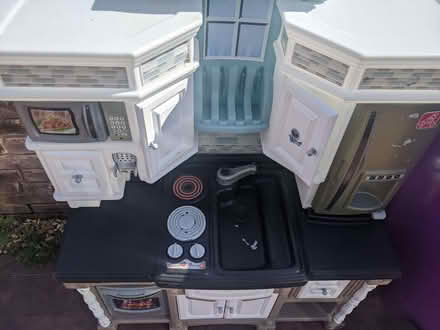 Photo of free Childs' Play Kitchen (Knotty Ash L12) #1