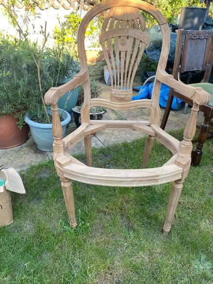 Photo of free Chair frame (Carpenders park WD19) #1