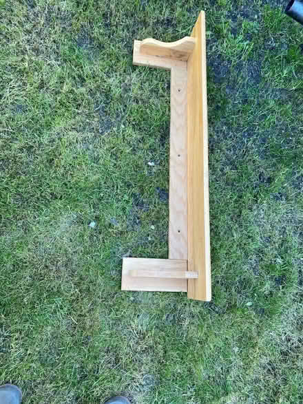 Photo of free Wooden shelf (Carpenders park WD19) #1
