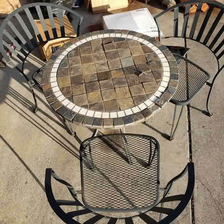 Photo of free Bistro Table & Chairs (Novato) #1