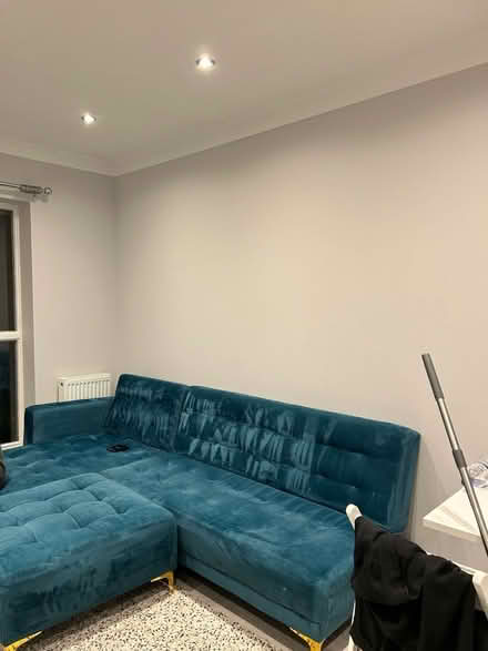 Photo of free Large sofa with foot stall (Croydon CR0) #1