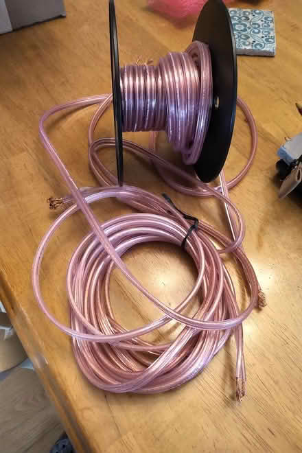Photo of free Speaker wire - left over (Fisher & Meadowlands) #1