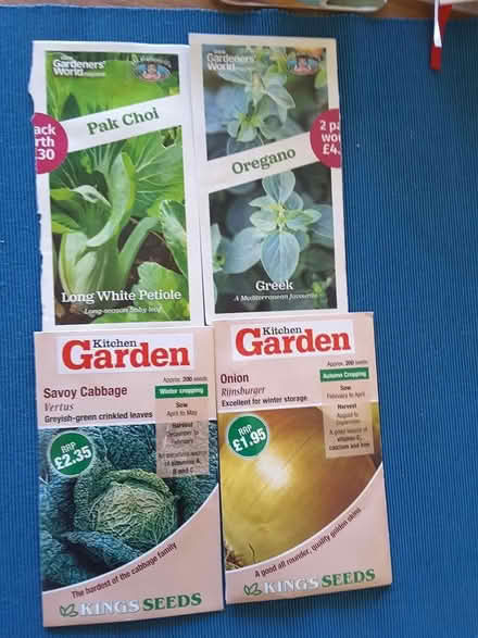 Photo of free Vegetable seeds (Liberton EH16) #1
