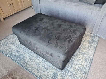 Photo of free Large black footstool (Skerton LA1) #2
