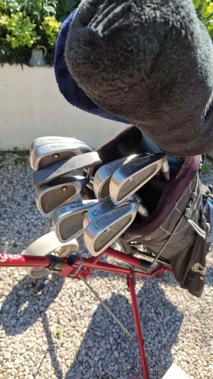 Photo of free Golf Clubs, bag and trolley (Shaldon) #2