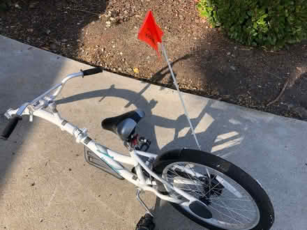 Photo of free Bike attachment for kid (SLO Johnson Ave & Laurel Lane) #1