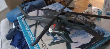 Photo of free Model Helicopter - completed and painted. (Wallands Park BN7) #1