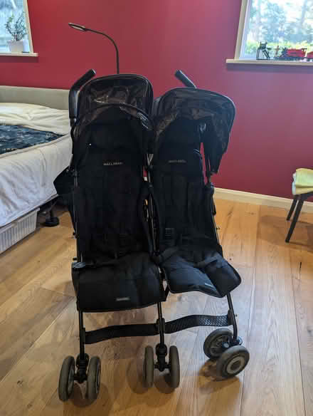 Photo of free Double Maclaren buggy, twin techno (Woodham, Woking) #2