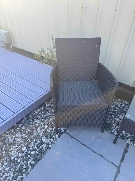 Photo of free 2x dark brown ratten chairs (Winnersh) #2
