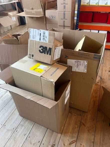 Photo of free Moving boxes storage high st cc (Burnham SL1) #2