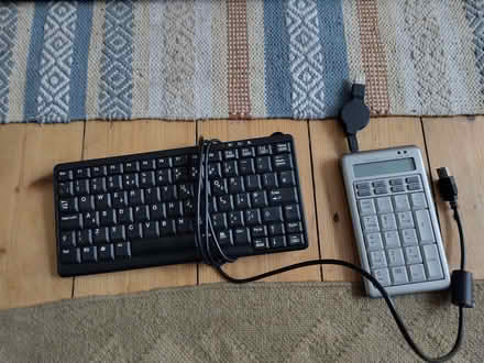 Photo of free Small computer keyboard and number pad (Lower Walkley S6) #1