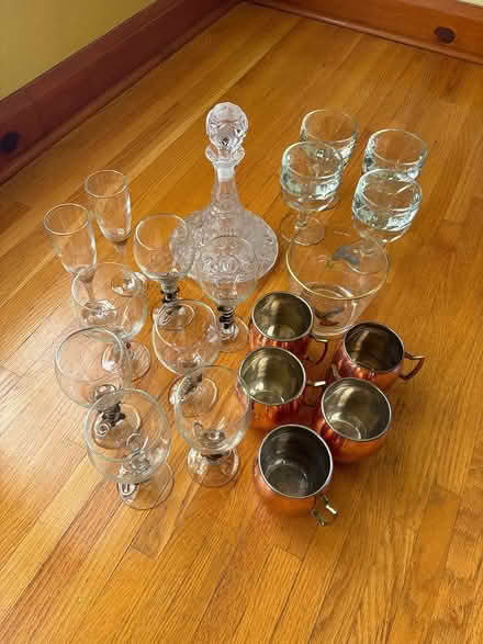 Photo of free Assorted bar ware (McKennan Park) #1