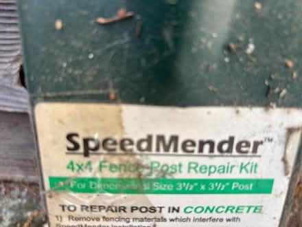 Photo of free Fence mending supports (near De Anza College) #1