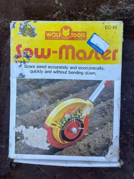 Photo of free Seed sower (5miles S of Bury St Eds) #1