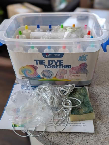 Photo of free Tie dye kit (Abingdon OX14) #2