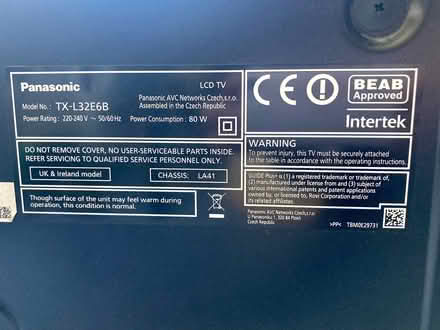 Photo of free 32” Panasonic Smart TV (Oakley MK43) #4