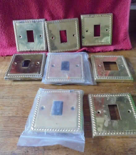 Photo of free Copper / Brass light switch parts (Kidlington OX5) #1