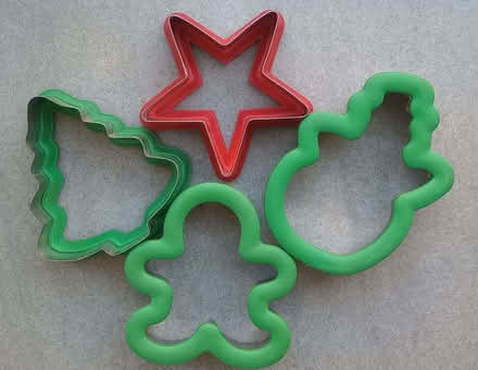 Photo of free Large sized Christmas biscuit cutters (Saint George's CO2) #1