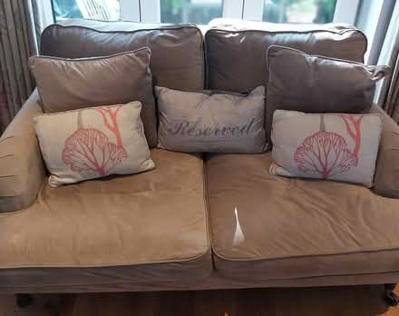 Photo of free Sturdy 2 seater sofa - upcycle op (Cr6) #2