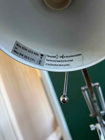 Photo of free Desk Lamp (Catford South SE12) #4