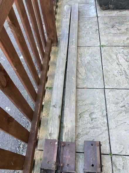 Photo of free Post holders and 2 5ft posts (Blackheath Standard SE3) #2
