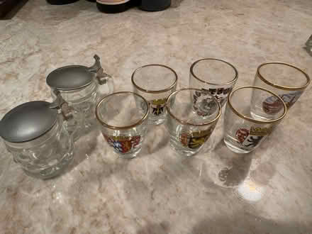 Photo of free German shot glasses (Capitol Hill) #1