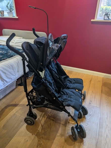Photo of free Double Maclaren buggy, twin techno (Woodham, Woking) #1