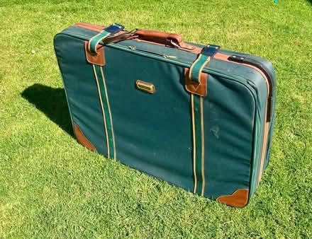 Photo of free Large fabric suitcase (Cookley DY10) #1