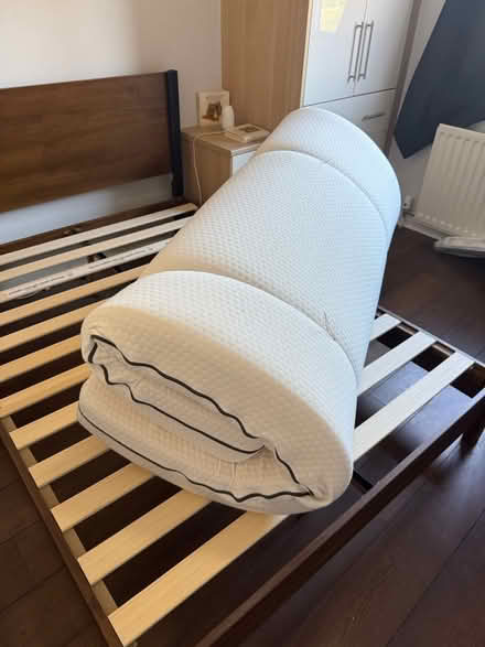Photo of free Double mattress + cover (New Malden KT3) #4