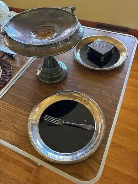 Photo of free Silver plated items (McKennan Park) #1