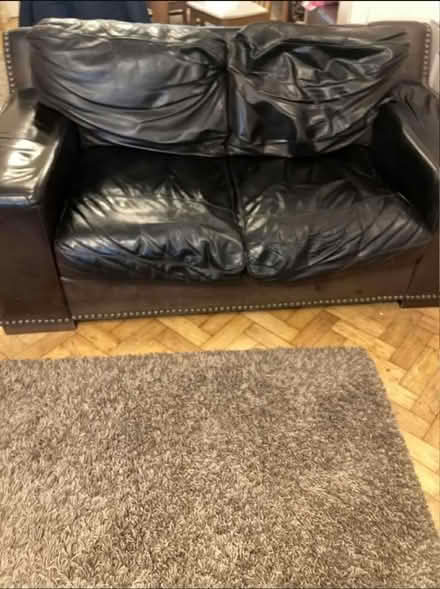 Photo of free 3 piece leather sofa suite (L7) #2