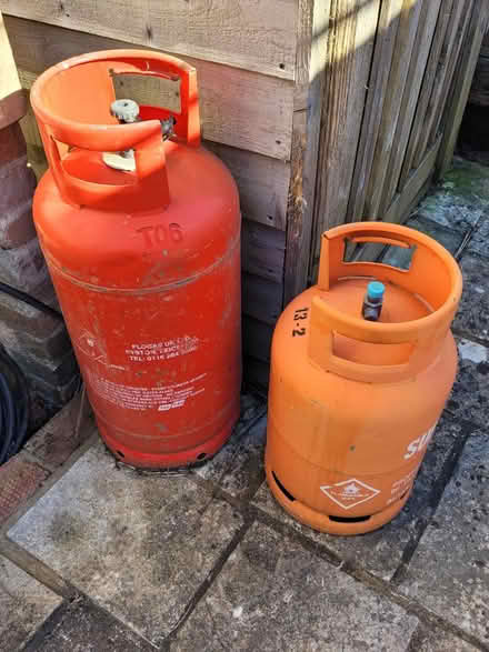 Photo of free Gas bottles (Wimborne,Colehill) #1